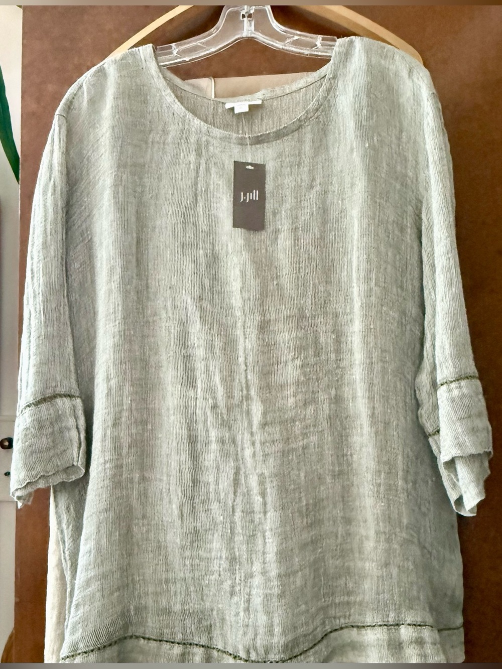 J Jill Linen Top, Large-Tall, NWT